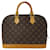 Louis Vuitton Alma Brown Cloth  ref.673727