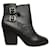 The kooples p boots 40 New condition Black Leather  ref.673846