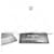 Chanel Perfurado Prata Metalizado Pele de Cordeiro Acolchoado Zíper em Volta da Carteira Embreagem Usada Metálico Couro  ref.673954