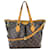 Louis Vuitton Monogram Palermo PM Shoulder Tote Bag M40145 authentic pre owned Brown Cloth  ref.674017