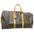 Louis Vuitton Keepall 55 Brown Cloth  ref.674715