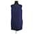 Chanel dress 38 Blue Wool  ref.675155