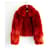 Maison Martin Margiela Faux Fur Jacket Orange  ref.675208