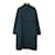**Acne Studios (Acne) 18SS/Malki Stand Collar Ripstop Linen-Blend Belted Coat/46 Green Cotton  ref.675218