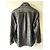 Blusa Saint Laurent (Espalda con hilo plateado) Negro Plata - vista 3