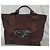 Longchamp Canvas Tragetasche mit Krokodilleder Optik Dunkelbraun - Ansicht 12