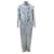 Isabel Marant Etoile Jumpsuit mit Rüschen aus hellblauem Baumwolldenim Baumwolle  ref.675564