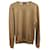 Prada Crewneck Sweater in Camel Wool Yellow  ref.675565