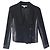 Blazer corto Diane Von Furstenberg in triacetato nero - vista 5