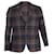 Etro Plaid Single Breasted Blazer in Multicolor Wool Multiple colors  ref.675595