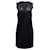 The Row – Ärmelloses Minikleid mit V-Ausschnitt aus schwarzem Leder  ref.675615
