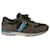 Moncler Montego Sneakers aus mehrfarbigem Wildleder Mehrfarben Schweden  ref.675635