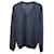 Fendi Sweater de decote em V em lã azul  ref.675673