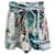 Shorts Safari Estampados Zimmermann en Lino Multicolor  ref.675743