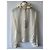 Saint Laurent Camicia bianco avorio con fili d'oro Bianco sporco - vista 2