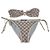 * LOUIS VUITTON Costume da bagno bikini Damier Azur bianco in nylon/poliuretano - vista 3