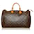 Louis Vuitton Monogram Brown Speedy 40 Toile Marron  ref.676019