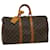 Louis Vuitton Keepall 45 Brown Cloth  ref.676184