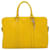 Louis Vuitton Porte Documentos Viaje Amarillo Cuero  ref.676384