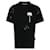 Palm Angels Splatter logo print T-shirt Black Cotton  ref.676549