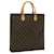LOUIS VUITTON Monogram Sac Plat Hand Bag M51140 LV Auth pt4954 Cloth  ref.676860