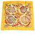 Hermès HERMES CARRE90 Sciarpa ""CARRE Grands Fonds"" Seta Giallo Auth am3180 - vista 11