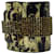 Bracciale rigido con borchie Erickson Beamon in perline dorate D'oro Metallico - vista 3