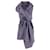 Vivienne Westwood Anglomania Abito drappeggiato sul petto in cotone blu scuro Blu navy  ref.677461