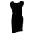 Jil Sander Crew Neck Dress in Black Velvet  ref.677466