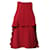 Tibi Sleeveless Drapey Blouse in Red Silk  ref.677492