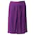 Missoni Arrow Lace Midi Skirt in Purple Polyester  ref.677543