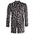 Blazer Estampado Helmut Lang em linho preto - vista 3