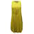 Akris robe jaune Viscose Fibre de cellulose  ref.677573