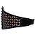 Alaïa Cintura Alaia Busier Taglio Laser in Pelle Nera Nero - vista 2