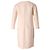 Vestido Mulberry Pocket Shift em lã creme - vista 3