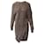 Stella Mc Cartney Stella McCartney Vestido Suéter Chunky Knit em Lã Bege  ref.677597