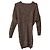 Stella Mc Cartney Stella McCartney Grobstrick-Pulloverkleid aus beiger Wolle - Ansicht 4