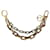 Louis Vuitton LV Edge Chain Bag Charm Silver Gold Gold hardware Metal  ref.677768