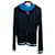 *PRADA zip hoodie navy/blue ladies hoodie [used] Navy blue Rayon  ref.677907