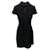 Hugo Boss Hugo Keyhole Neckline Work Dress is Black Viscose Cellulose fibre  ref.677941