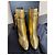 Botas Yves Saint Laurent Lou de piel dorada Dorado - vista 10