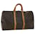 Louis Vuitton Keepall 50 Brown Cloth  ref.678140