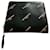 Portafoglio con zip Balenciaga nuovo logo Nero Pelle  ref.678415