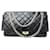 Chanel handbag 2.55 a37587 MADEMOISELLE IN BLACK QUILTED LEATHER HAND BAG  ref.678813