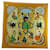 Hermès HERMES PLAZA DE TOROS WATRIGANT SQUARE SCARF 90 IN YELLOW SILK SILK SCARF Orange  ref.678823