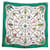 Hermès HERMES SCARF THAT MATCH THE BOTTLE PROVIDED THAT YOU ARE DRUNK CARRE SCARF Green Silk  ref.678834