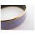 Hermès BRACCIALE HERMES STAMPATO STELLA LUNA GRANDE BANGLE SMALTATO BLU E BLU DORATO - vista 4