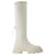 Autre Marque Boots Tubulaires en Cuir Blanc  ref.679052