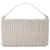 Nanushka The Square Bag in Whte Vegan Leather White Synthetic Leatherette  ref.679136
