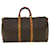 Louis Vuitton Keepall 50 Brown Cloth  ref.679331